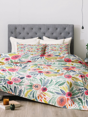 Dash And Ash Poppy Lane Comforter & Sham Set - Deny Designs