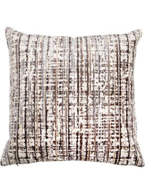 Tourist Throw Pillow, Graphite