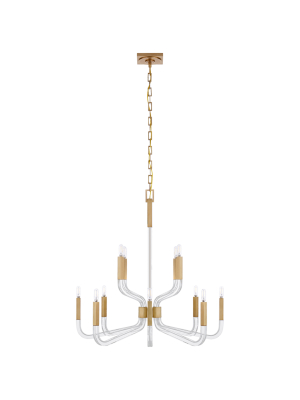 Reagan Medium Two Tier Chandelier In Various Colors And Designs