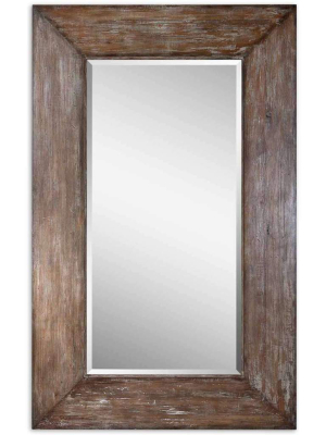 Langford Large Wood Mirror