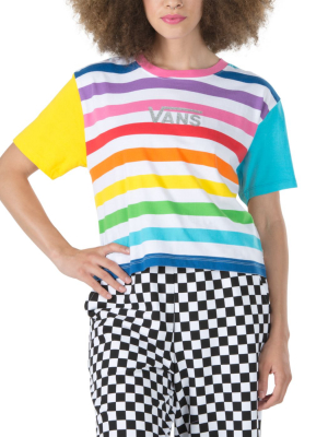 Vans X Flour Shop Rainbow Tee