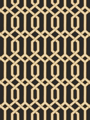 Bea Textured Geometric Wallpaper In Black And Gold By Bd Wall