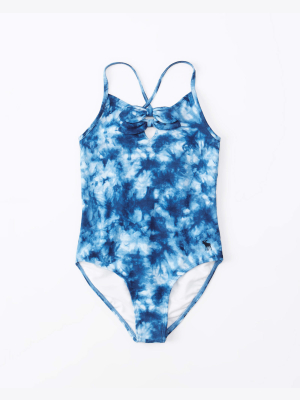 Double Tie-front One-piece Icon Swimsuit