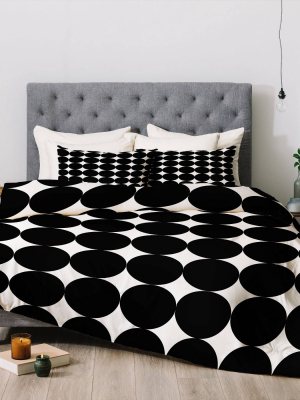 Natalie Baca Mod Polka Dot Comforter Set - Deny Designs