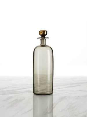 Hand-blown Whiskey Decanter, Tall