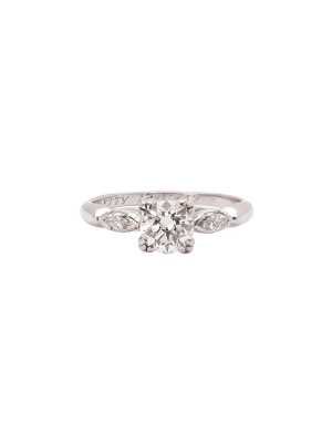 J.e. Caldwell Fine Old Euro Cut Diamond Ring