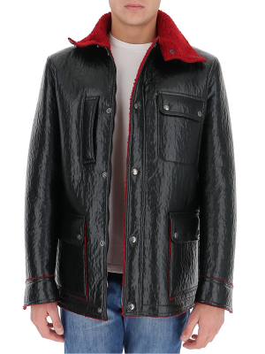 Valentino Faux-leather Jacket