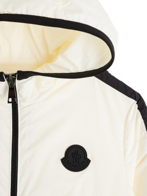 Moncler Enfant Contrast Trim Hooded Jacket