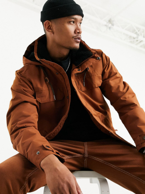 Columbia South Canyon Lined Jacket In Brown