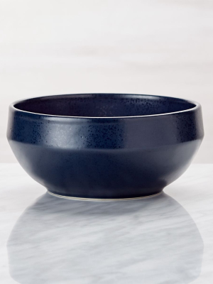 Visto Navy Stoneware Cereal Bowl