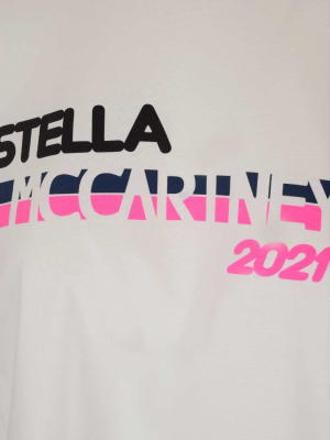 Stella Mccartney Logo Printed T-shirt