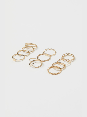 11-pack Rings