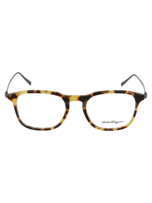 Salvatore Ferragamo Eyewear Square Frame Glasses