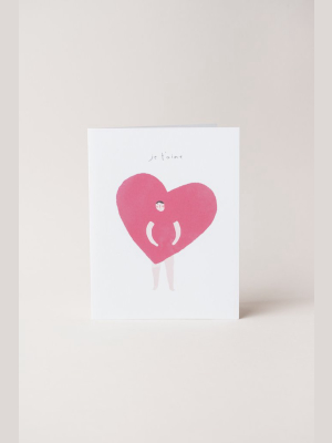 Je T'aime Card