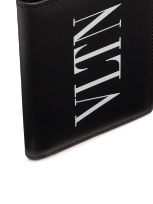 Valentino Vltn Print Cardholder