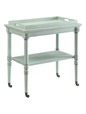 Accent Table Antique Green - Acme Furniture