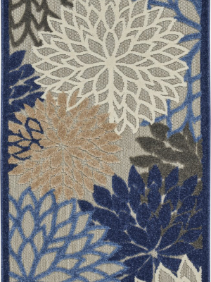 Aloha Indoor-outdoor Rug In Blue & Multi