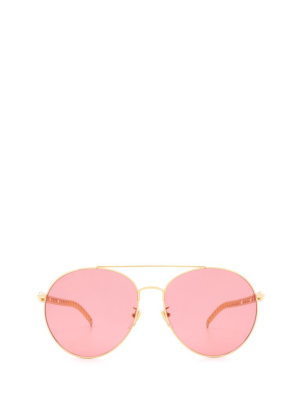 Gucci Eyewear Round Frame Sunglasses