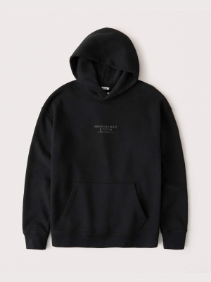 The A&f Perfect Popover Logo Hoodie