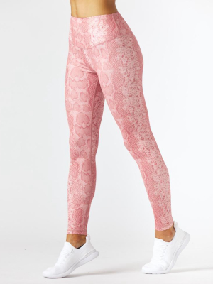 Sultry Legging Print: Clay Snake