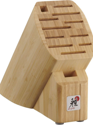 Zwilling Miyabi 12-slot Bamboo Knife Block