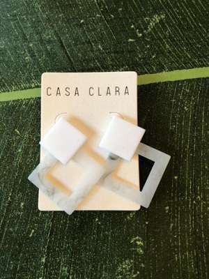 Casa Clara 'beta' Earring In Stone Torte