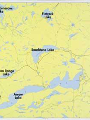 F-21: Arrowhead Lake, Sandstone Lake, West Lake