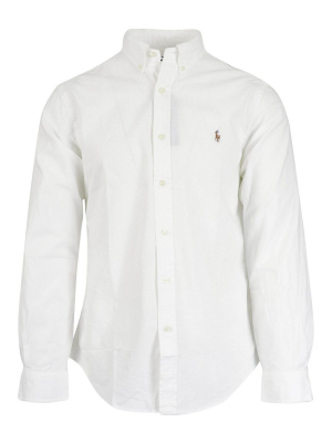 Polo Ralph Lauren Logo Embroidered Slim-fit Shirt