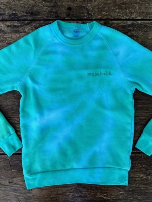 Masshole | Green Tie-dye Xs