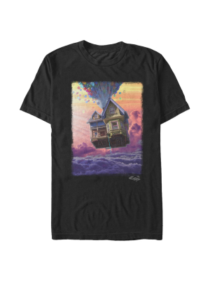 Men's Up See The World By Balloon T-shirt