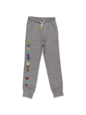 The Marc Jacobs Kids Logo Embroidered Sweatpants