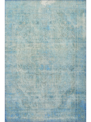 Aqua Loren Rug