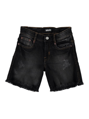 Molo Avian Shorts - Washed Black