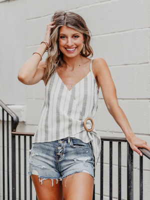 Everly Striped Tank Top
