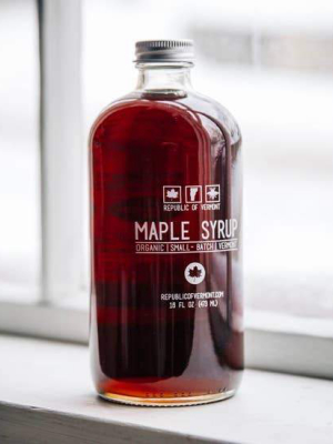 Republic Of Vermont Organic Maple Syrup