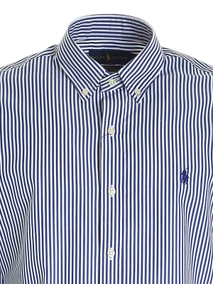 Polo Ralph Lauren Logo Embroidered Striped Shirt