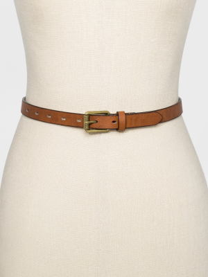Women's Tribal Engraved Belts - Universal Thread™ Black/brown