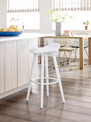 Baylyn Barstools White - Adore Decor