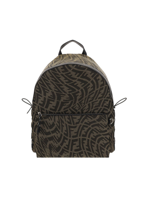 Fendi Ff Vertigo Motif Backpack