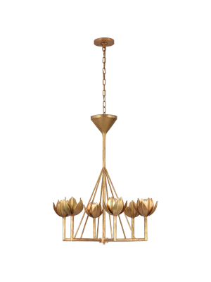 Alberto Small Single Tier Chandelier In Various Colors