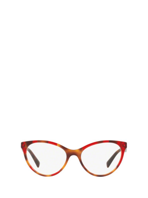 Valentino Eyewear Cat Eye Frame Glasses