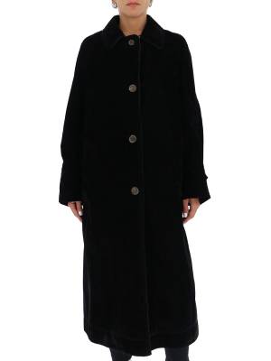 Marni Single Breasted Longline Coat