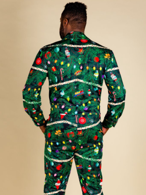 The Christmas Tree Camo | Christmas Tree Print Christmas Flight Suit