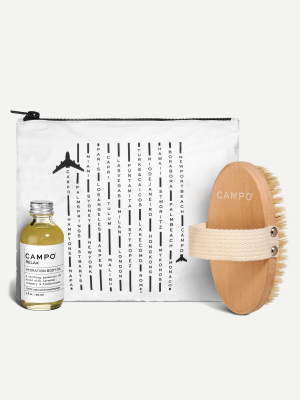 Campo® Relax Body Oil + Dry Brush Kit