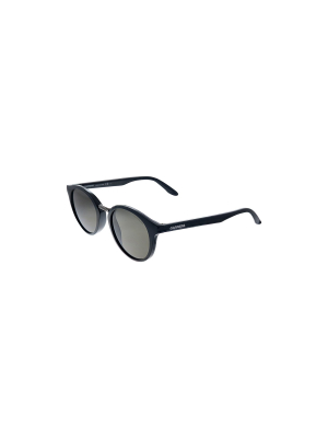 Carrera 5036/s D28 Unisex Round Sunglasses Black 49mm