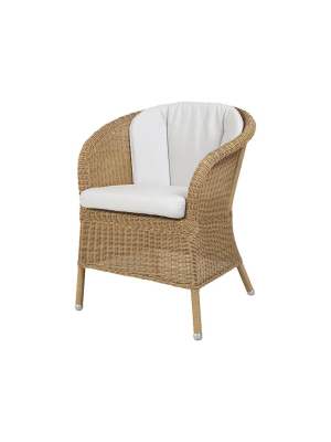 Derby Armchair With Seat Cushion