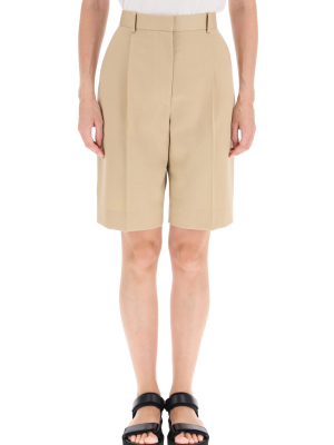 The Row Straight Leg Bermuda Shorts