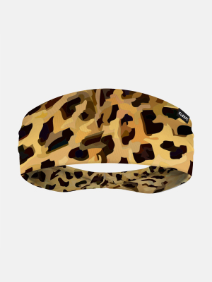 Chathu Cheetah Yellow Black Headband