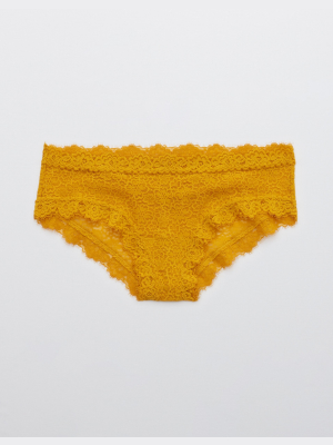 Aerie Eyelash Lace Cheeky Underwear