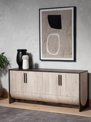 Loros Sideboard-bleached Spalted Oak